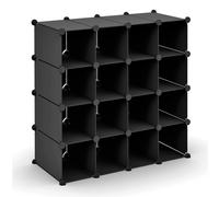 VINSANI 16 PAIR SHOE RACK