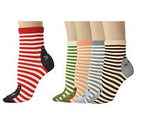 Vinsani 5 Pair Cute Animal Print Cotton Socks, Soft & Breathable, One-Size