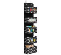 VINSANI 5TIER BLACK HANGING ORGANISER 1010282