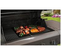 Vinsani 6pc BBQ Grill Mats, Non-Stick Reusable Oven Liner Sheets, 40x33 cm