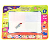 Vinsani 80 x 60 Magic Water Doodle Mat Drawing Mat Painting Colouring Handwriting Pad Toy Educational No Mess for Children Kids Toddlers Girls Boys