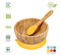 VINSANI BAMBOO BOWL & SPOON SET