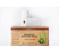 VINSANI BAMBOO KITCHEN ROLL - 12 PACK