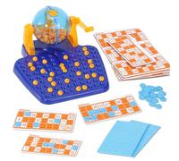 Vinsani Bingo Game Set with 90 Balls & 72x Numbered Cards, Traditional Family Lotto Board Game with 120x Counters - Fun Christmas Party Tombola Activity for Kids & Adults