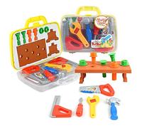 Vinsani® Childrens Kids DIY Portable Tool Set Carry Case Play Set Toy, 13 Piece
