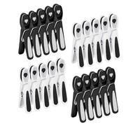 Vinsani Clothes Pegs - Strong Grip, Windproof & Non-Slip Plastic Laundry Clips for Washing Line, Heavy Duty Clothes Pins for Indoor & Outdoor Use, Aesthetic Design | Multicolored (20 Pieces)