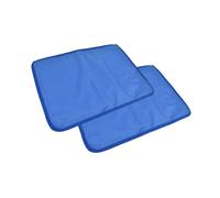 Vinsani® Cooling Gel Pillow Pad - Instant Cool Relief for Hot Sleepers & Overheating - Portable Gel Mat for Pillow, Seat & Back Support - Reusable, Lightweight & Foldable - 40 x 30 cm - Pack of 2
