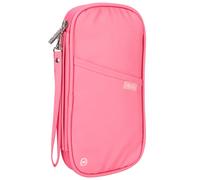 Vinsani Passport Holder & Document Organiser Family Travel Essentials Holiday Wallet Accessories Bag with RFID Blocking Multi-Passport Cover Case for Men Women Unisex - Pink