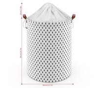Vinsani Drawstring Laundry Basket Tree