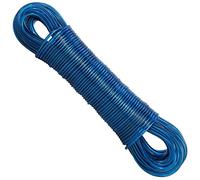 Vinsani Durable Strong Steel Washing Line Rope | 50M /164ft - Blue | Thick Heavy-Duty Laundry Clothes Line Outdoor Indoor Clothesline | Rot, Mould & Weather Resistant | Lifelong Guarantee