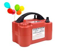 Vinsani Electric Balloon Pump Dual Nozzle Portable Inflator 600W, Fun Party