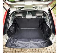 Vinsani Heavy Duty Waterproof 2-in-1 Car Boot & Back Rear Seat Dog Cover | Car Seat Cover with Side Protector, Easy to Clean, 600D Oxford Machine Washable, Boot Mat Liner Blanket for Car, Truck & SUV