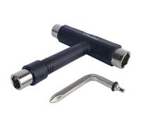 Vinsani All-In-One Skate Tools Multi-function Portable Skateboard T-Shape Tool Accessory with T-type Allen Key