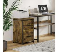 Vinsetto 70cm Vertical Office Filing Cabinet w/ 2 Drawer, Hanging File Folder