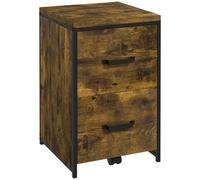 Vinsetto 70cm Vertical Office Filing Cabinet w/ 2 Drawer, Hanging File Folder