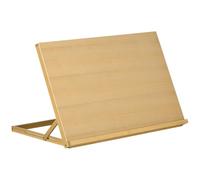 Vinsetto A2 Table Easel Portable Table Top Box Easel for Artists & Crafters | Wooden Drawing Board, Adjustable Desktop Workstation Board, Beech Wood, for Painting, Sketching, Arts Crafts, A2 Stand