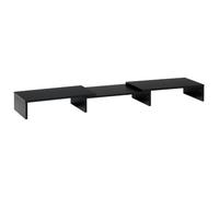 Vinsetto Monitor Stand Screen Riser W/ Adjustable Length For Two Laptop Max