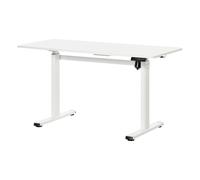 Vinsetto Electric Height Adjustable Standing Desk Sit Stand Desk with Large Desktop