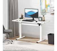 Vinsetto Electric Height Adjustable Standing Desk With Large Desktop, Motors