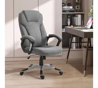Vinsetto Executive Office Chair Height Adjustable Computer Chair, Grey