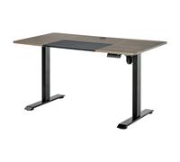Electric Standing Desk, 140 x 70cm Height Adjustable Sit Stand Desk with 4 Memory Smart Panel, Stand Up Desk for Home Office VINSETTO Black One Size