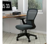 Vinsetto Mesh Office Chair Grey, Charcoal Grey