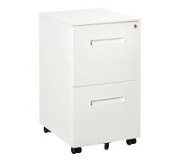 Vinsetto Mobile File Cabinet 924-032WT White 390 x 480 x 670 mm