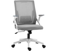 Vinsetto Office Chair Basic Tilt 2D Armrest Grey 120 kg 921-670V70GY 600 x 550 x 980 mm