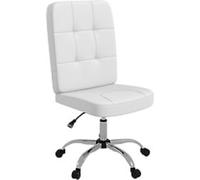 Vinsetto Office Chair Basic Tilt White 120 kg 921-655V70WT 590 x 450 x 1,000 mm