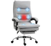 Vinsetto Office Chair - Ergonomic Desk Chair with 6-Point Vibration Massage and Back Heating