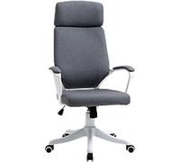 Vinsetto Office Chair Height-Adjustable Seat Grey 120 kg 630 x 65 x 1,230 mm