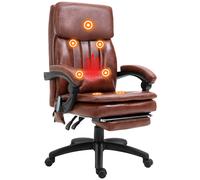 Vinsetto PU Leather Office Chair with 7 Point Vibrating Massage