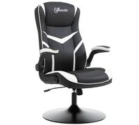 High Back Computer Gaming Chair Executive Swivel Adjustable Racing Home Office VINSETTO Black One Size