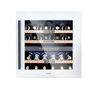 Vinsider 59.5cm 36 Bottles Built-In Dual Zone Wine Cooler White