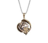 vinsiora Badass Winged Skull Pendant for Men - Punk Street Style Personalized Ornament for Bags and Backpacks - Euro-American Vibe (Skull)