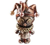 vinsiora Voodoo Doll European and American Style Personalized Retro Clown Pendant Hip Hop Streetwear Jewelry for Men, Women, and Couples(Clown Doll)