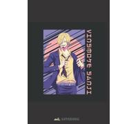 Vinsmôke Sanji YA9015 Notebook: Back to School, Journal, Diary, Note Taking, Wide Ruled Lined Notebook for Kids, Drawing, or Writing, Marbled Cover, 6x9 inches, 120 pages