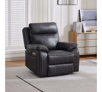 Vinson Electric Recliner Air Leather USB-C Charging Recliner Chair