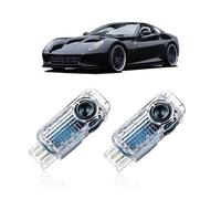 VINSPIRE 2 Packs Car Door Lights Logo Projector, Car Door Lights, LED Welcome Puddle Light Compatible with A1/A3/A4L/A5/A6L/A7/A8L/Q3/Q5/Q7/R8/TT/RS Series