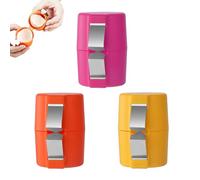 VINSPIRE 3 Pcs Egg Peeler,Egg Shell Opener, Boiled Egg Peeler, Practical Boiled Egg Opener,Egg Cracker Tool for Egg Shell Remover (Orange, Pink, Yellow)