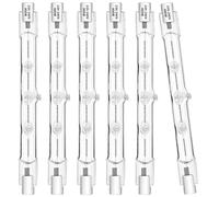 VINSPIRE 6 Pack R7s Halogen Bulb 118mm 400W 230V Dimmable, 3000K Warm White, J118 Security Light Bulb for Outdoor Flood Lights, Spotlights, Security, Landscape Lighting and Work Light