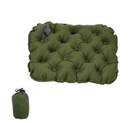 VINSPIRE Inflatable Air Cushion Seat, Inflatable Camping Cushion, Travel Portable Egg Crate Pad for Camping,Office Chair, Outdoor Sitting, Folding Moisture-Proof (Green)