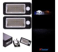 VINSTAR LED license plate light E-tested CAN-Bus 18 LEDs per module 6000 Kelvin for Audi (all suitable models in the product description!)