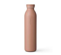 Vinsun Stainless Steel Water Bottle 600ml Nude - Double-Walled Insulated Flask, Leak-Proof, BPA Free - Drinks Bottle for Sport, Outdoor, Gym, Travel