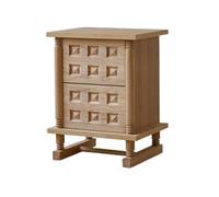 Vinta Bedside Table with Der Retro Nightstand for Bedroom Slish Sto Unit for Living Room Sofa Side Table Chic Home Fur nizer