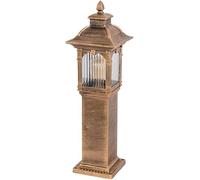 Vinta Bronze Outdoor Yard Lamps - IP65 Waterproof Ln Lights with s e E27 1-Light Garden & Pathway Lighting Floor Mount Design