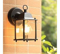 Vinta Wall Lantern Light Fixture - E27 Retro Wall Sconce for Garden Porch Bar Pathway & Coffee Room - Waterproof IP23 Outdoor Wall Light (10x22cm)