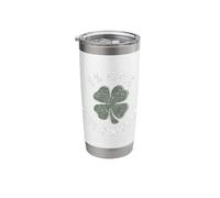 Vintage 0% Irish 100% Honduran Shamrock Stainless Steel Insulated Tumbler