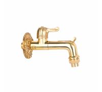 Vintage 1/2 Inch Brass Garden Faucet Outdoor