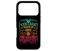Vintage 104th Birthday Decoration Vintage 1922 104 Years Old Case for iPhone 17 Pro